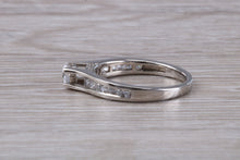 Load image into Gallery viewer, Dressy Diamond set Platinum Engagement Ring