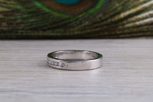 Load image into Gallery viewer, Quarter carat Round cut Diamonds Channel set Ring