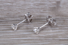Load image into Gallery viewer, Simple Everyday Wear Diamond Solitaire Stud Earrings