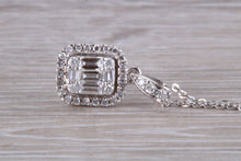 Load image into Gallery viewer, Elegant Diamond set 18ct White Gold Necklace