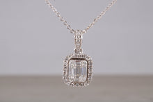 Load image into Gallery viewer, Elegant Diamond set 18ct White Gold Necklace
