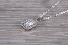 Load image into Gallery viewer, Elegant Diamond set 18ct White Gold Necklace