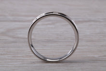 Load image into Gallery viewer, 4 mm Wide Diamond set 18ct White Gold Band