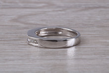 Load image into Gallery viewer, Half carat Princess cut Diamonds set Eternity Ring