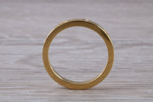 Load image into Gallery viewer, Simple Chunky 5 Diamond set Band