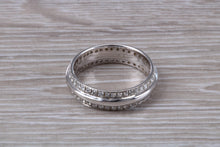 Load image into Gallery viewer, Very Dressy Double Full Circle Diamond set Band