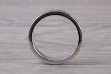 Load image into Gallery viewer, 5 mm wide Diamond set White Gold Band