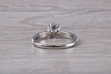 Load image into Gallery viewer, Beautiful Diamond set Platinum Solitaire