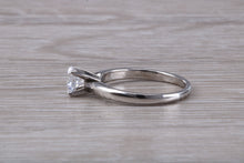 Load image into Gallery viewer, Beautiful Diamond set Platinum Solitaire