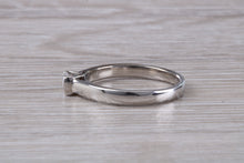 Load image into Gallery viewer, Minimalist and Petite Diamond Solitaire