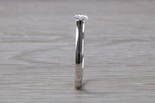 Load image into Gallery viewer, Half carat Oval cut Diamond set Platinum solitaire