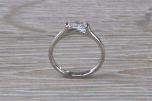 Load image into Gallery viewer, Half carat Oval cut Diamond set Platinum solitaire
