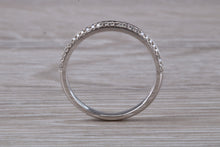 Load image into Gallery viewer, Double Edge set Diamond Eternity Ring