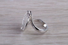 Load image into Gallery viewer, Natural Diamond set ladies Cocktail ring. natural diamonds and 18ct gold. Dress, cocktail, anniversary,statement ring. Perfect Gift idea