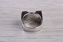 Load image into Gallery viewer, Natural Diamond set ladies Cocktail ring. natural diamonds and 18ct gold. Dress, cocktail, anniversary,statement ring. Perfect Gift idea