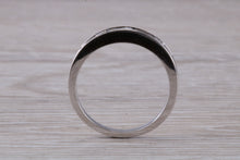 Load image into Gallery viewer, Traditional Half carat Baguette and Round cut Diamond Band
