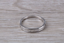 Load image into Gallery viewer, Traditional Baguette cut Diamond Eternity Ring