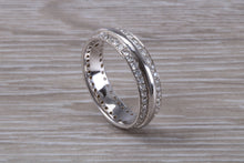 Load image into Gallery viewer, Very Dressy Double Full Circle Diamond set Band