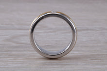 Load image into Gallery viewer, Chunky Two Tone 18ct Gold Diamond set Band