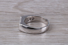 Load image into Gallery viewer, Chunky and Sleek Gents Diamond Dress Ring