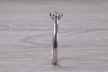 Load image into Gallery viewer, Classic six claw Certified Diamond Solitaire
