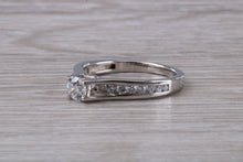 Load image into Gallery viewer, Dressy Diamond set Platinum Engagement Ring
