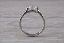 Load image into Gallery viewer, Half carat Oval cut Diamond set Platinum solitaire