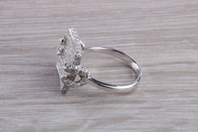Load image into Gallery viewer, Natural Diamond set ladies Cocktail ring. natural diamonds and 18ct gold. Dress, cocktail, anniversary,statement ring. Perfect Gift idea