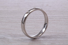 Load image into Gallery viewer, 3.50 mm Wide Diamond set Platinum Wedding Band