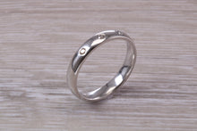 Load image into Gallery viewer, 3.50 mm Wide Diamond set Platinum Wedding Band