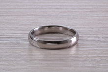 Load image into Gallery viewer, 3.50 mm Wide Diamond set Platinum Wedding Band
