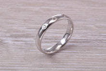 Load image into Gallery viewer, 3.50 mm Wide Diamond set Platinum Wedding Band