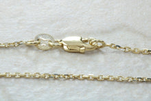Load image into Gallery viewer, Simple and Elegant Diamond Solitaire set Two Tone Gold Necklace