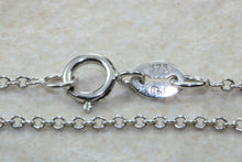Load image into Gallery viewer, Diamond set White Gold Solitaire Necklace