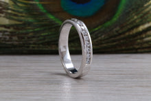 Load image into Gallery viewer, Quarter carat Round cut Diamonds Channel set Ring