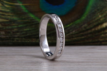 Load image into Gallery viewer, Quarter carat Round cut Diamonds Channel set Ring