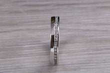 Load image into Gallery viewer, Full Circle Diamond set Platinum or yellow Gold Band