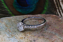 Load image into Gallery viewer, 1.20 carat Certificated Diamond set Platinum Engagement Ring