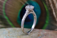 Load image into Gallery viewer, 1.20 carat Certificated Diamond set Platinum Engagement Ring