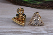Load image into Gallery viewer, Old cut and Rose cut Natural Diamond set Studs Earrings