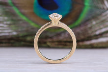 Load image into Gallery viewer, Marquise cut Diamond set 18ct Yellow Gold Engagement Ring