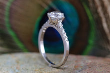 Load image into Gallery viewer, 1.20 carat Certificated Diamond set Platinum Engagement Ring