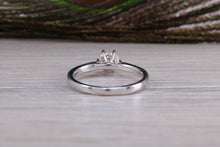 Load image into Gallery viewer, Simple and Elegant Diamond set 18ct White Gold Solitaire