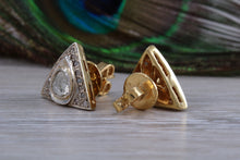 Load image into Gallery viewer, Old cut and Rose cut Natural Diamond set Studs Earrings