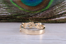 Load image into Gallery viewer, Multi Gemstone Floral Designed Yellow Gold Ring