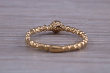 Load image into Gallery viewer, Very Dainty Ruby set Yellow Gold Ring