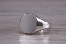 Load image into Gallery viewer, Heavy and Chunky Signet Ring, Available in Your Choice of Precious Metals