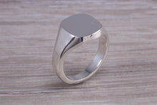 Load image into Gallery viewer, Family Crest Engraved Heavy and Chunky Signet Ring, Available in Your Choice of Precious Metals