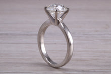 Load image into Gallery viewer, Two carat Forever One Moissanite Diamond Solitaire