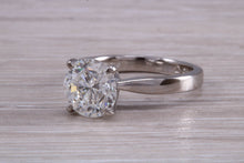 Load image into Gallery viewer, Two carat Forever One Moissanite Diamond Solitaire